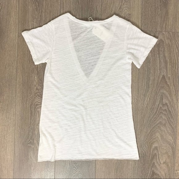 LNA Extreme V Tee T-Shirt White Size XS - Picture 10 of 10